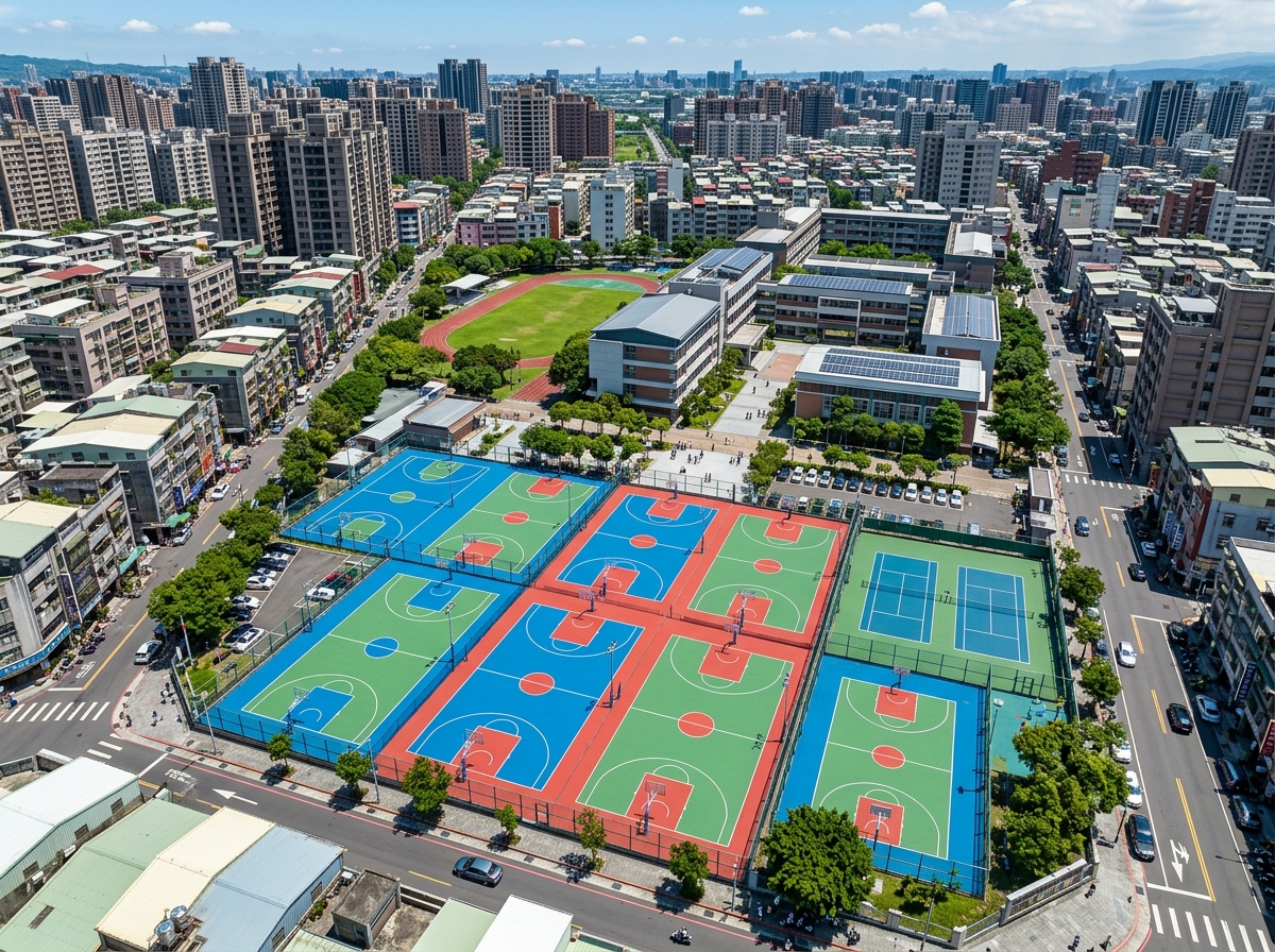 桂林市EPDM塑胶跑道硅PU篮球场 - 厂家