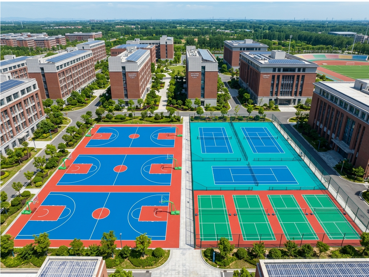 桂林市硅PU球场塑胶颗粒 - 价格