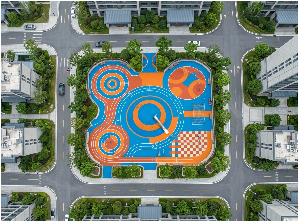 桂林市混合型塑胶跑道EPDM塑胶跑道 - 一站式服务